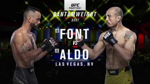 UFC on ESPN 31 - Rob Font vs Jose Aldo - Dec 4, 2021
