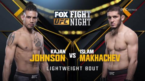 UFC on Fox 30 - Kajan Johnson vs Islam Makhachev - Jul 27, 2018