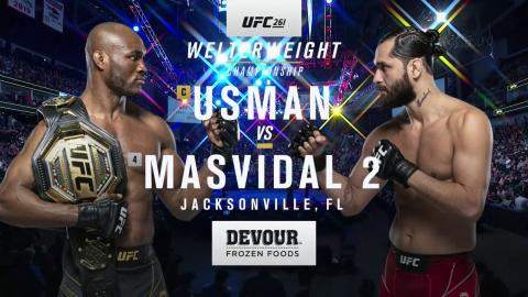 UFC 261: Kamaru Usman vs Jorge Masvidal 2 - Apr 25, 2021