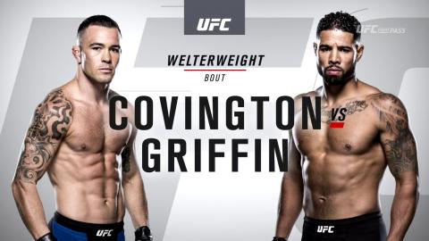 UFC 202 - Max Griffin vs Colby Covington - Aug 20, 2016
