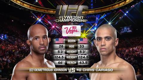 UFC 178 - Demetrious Johnson vs Chris Cariaso - Sep 26, 2014