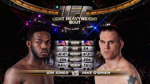 UFC 100 - Jon Jones vs. Jake O'Brien - Jul 11, 2009