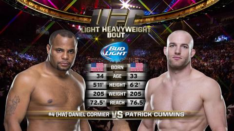 UFC 170 - Daniel Cormier vs Patrick Cummins - Feb 22, 2014