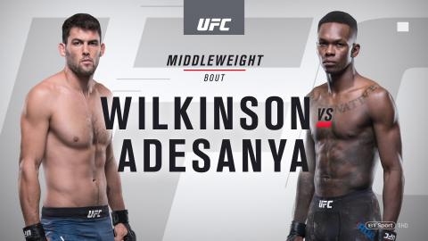 UFC 221: Israel Adesanya vs Robert Wilkinson - Feb 11, 2018