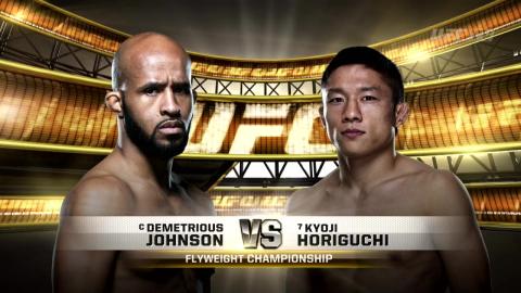 UFC 186 - Kyoji Horiguchi vs Demetrious Johnson - Apr 25, 2015