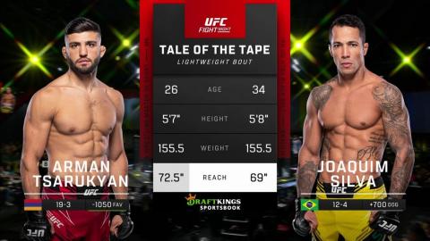 UFC on ESPN 47 - Arman Tsarukyan vs Joaquim Silva - Jun 17, 2023