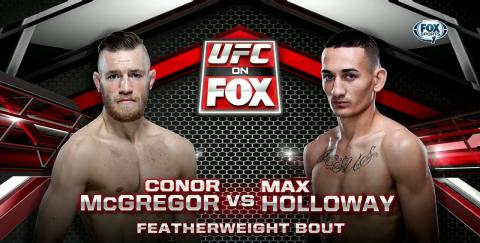 UFCFN 26: Conor McGregor vs Max Holloway - Aug 18, 2013